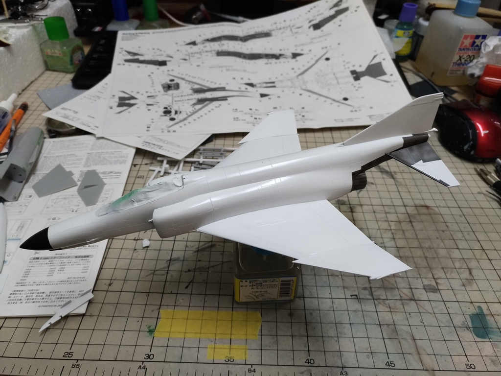 1/72 F-4EJ改 ”白オジロ” その４ | 四丁目ベース